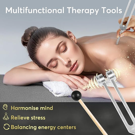 Tuning Forks Set 128Hz, 256Hz & 512Hz